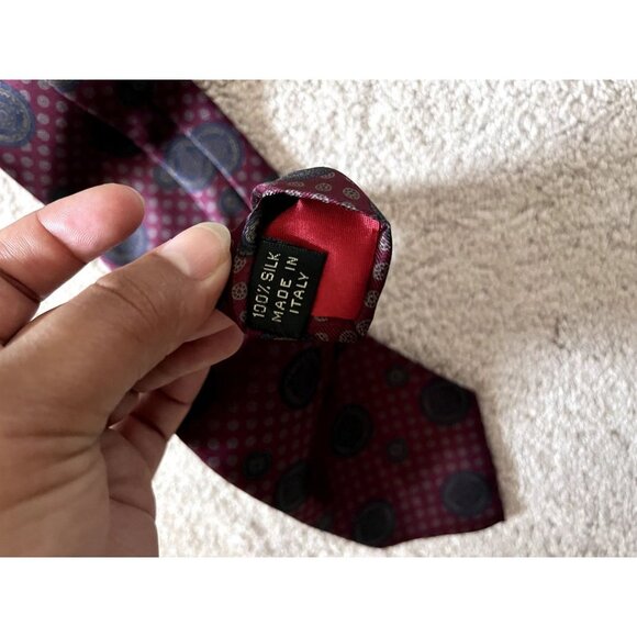 Luxurious Lanvin Designer Tie Made In Italy 100% Silk - Picture 4 of 5